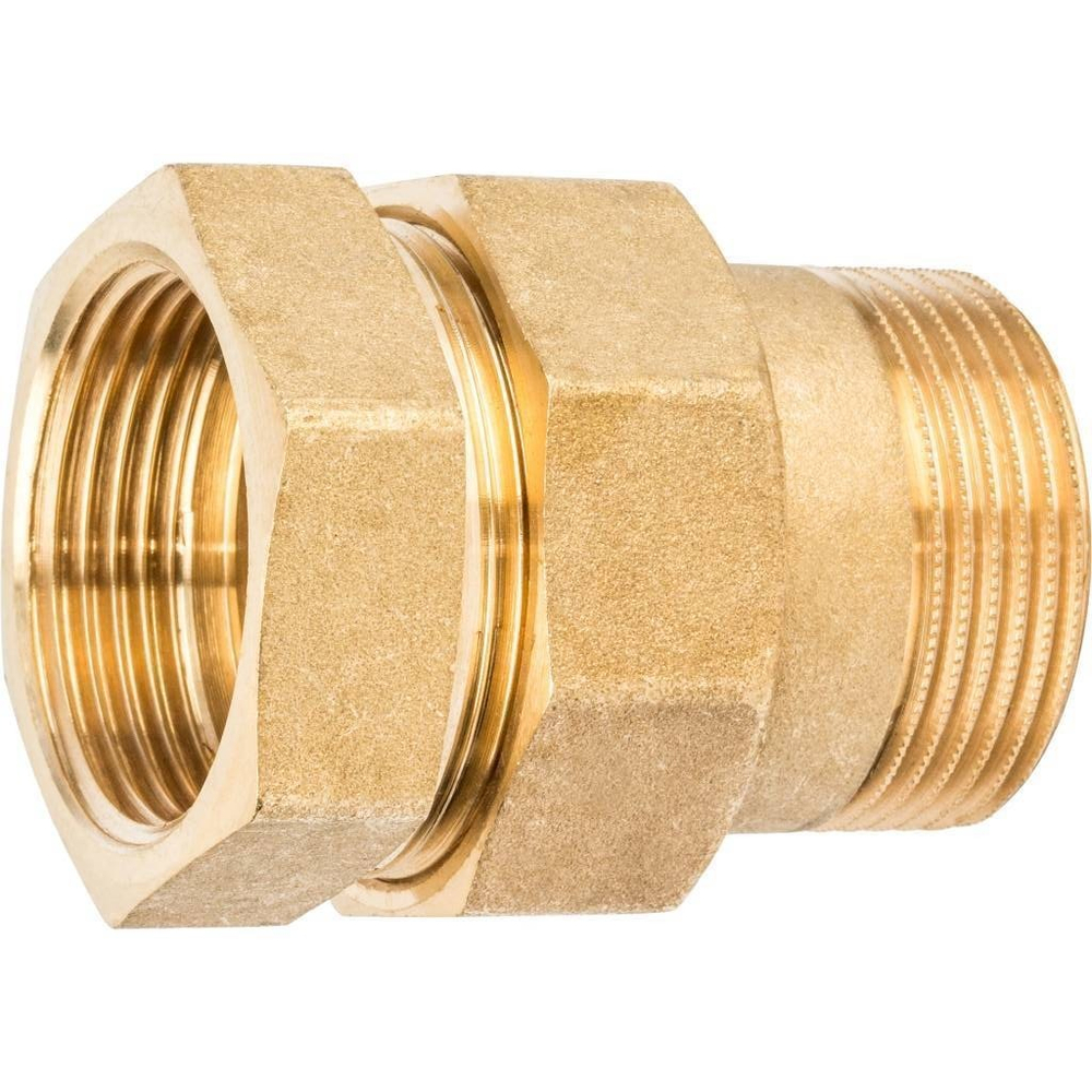 Американка STOUT прямая 1 1/4" ВР/НР плоское уплотнение
