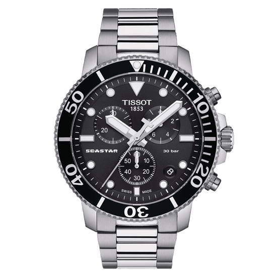 Tissot T120.417.11.051.00 мужские швейцарские часы для дайвинга Seastar 1000