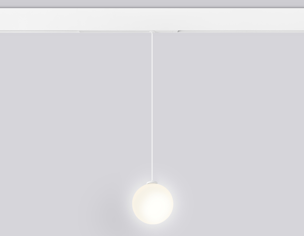 Светильник светодиодный для шинопровода Magnetic 220V GL1441 WH/FR белый/белый матовый IP20 10W 3000K-6400K 120° D120 H1500