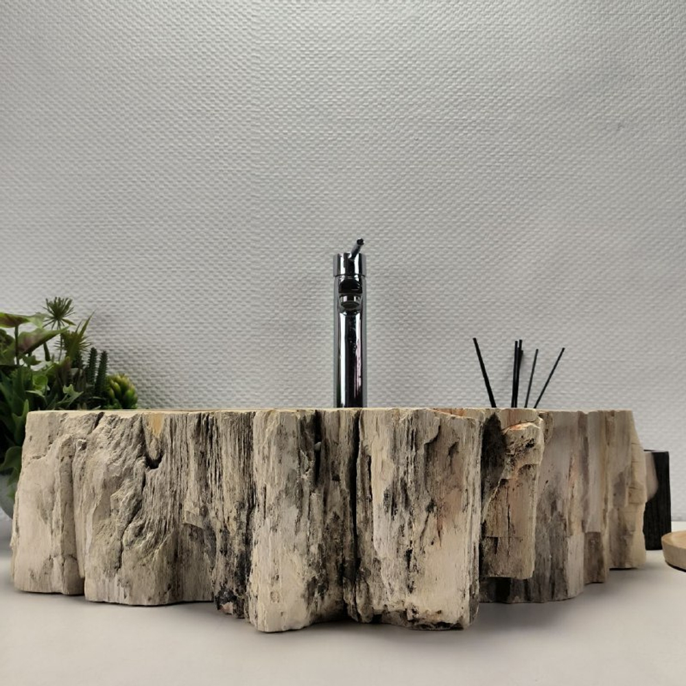 Раковина из окаменелого дерева Fossil Basin OD-02133 58*41*15