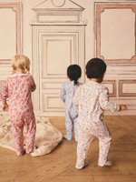 Комбинезон / Cлип для малышей Next B25-586, 3 шт., Розовый, Голубой