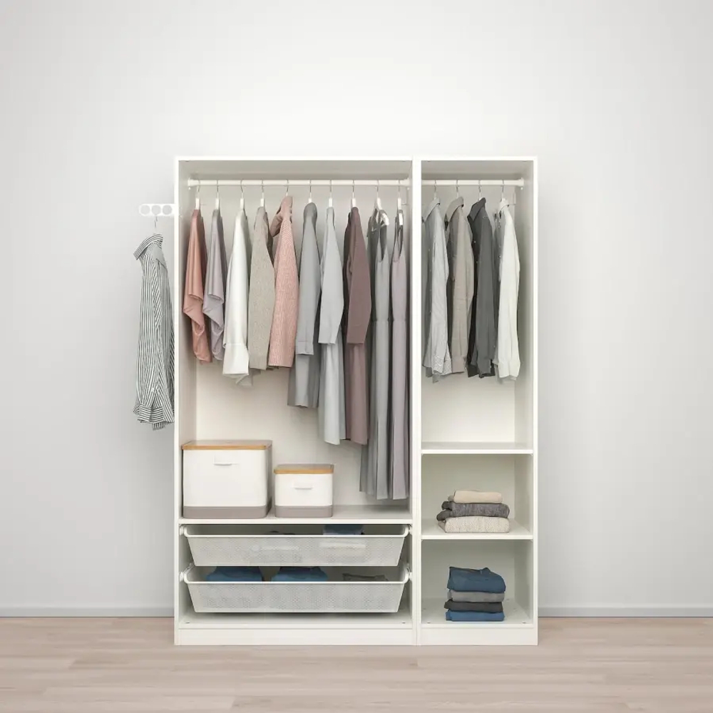 Гардероб - PAX/ÅHEIM IКЕА/ ПАКС/АХЕЙМ ИКЕА, 150x60x201 см, белый