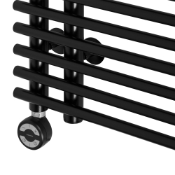 Полотенцесушитель Royal Thermo Pino П25 500х1200 электро (встроен. диммер) черный