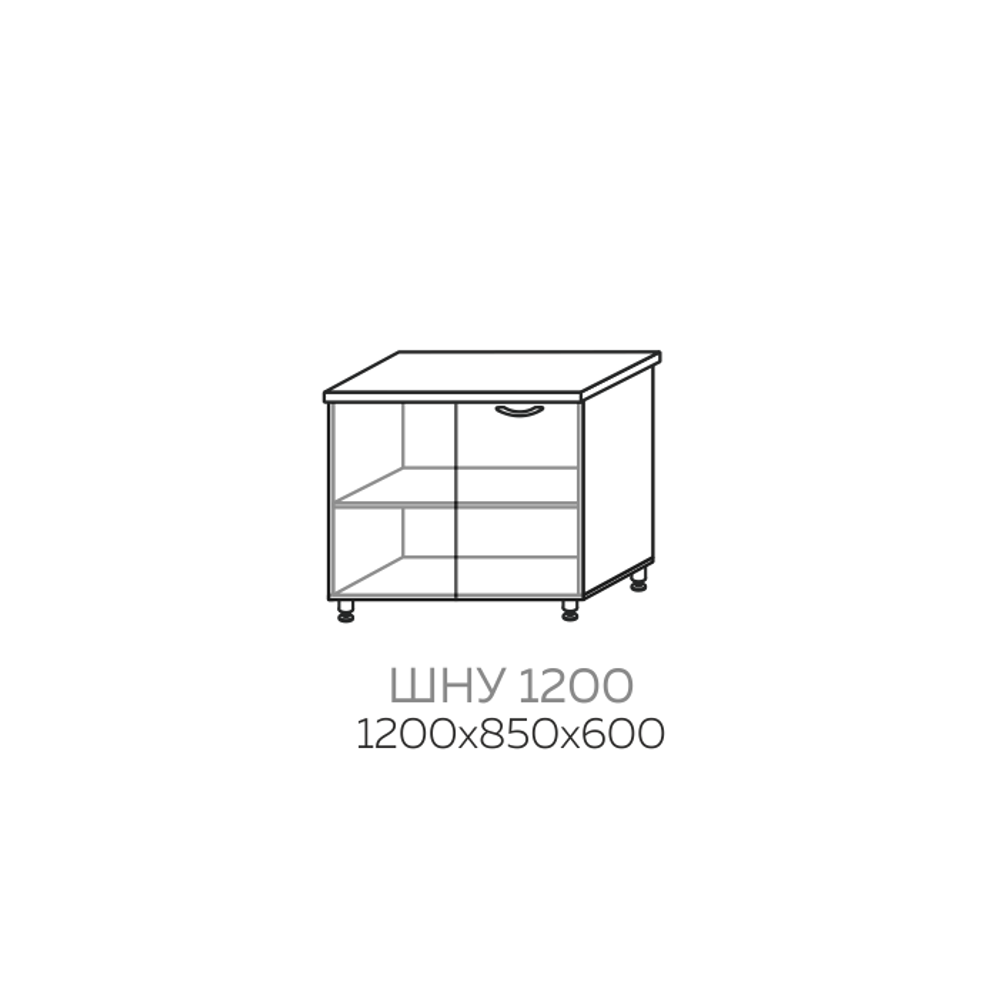 Шкаф нижний угловой Павла ШНУ 1200