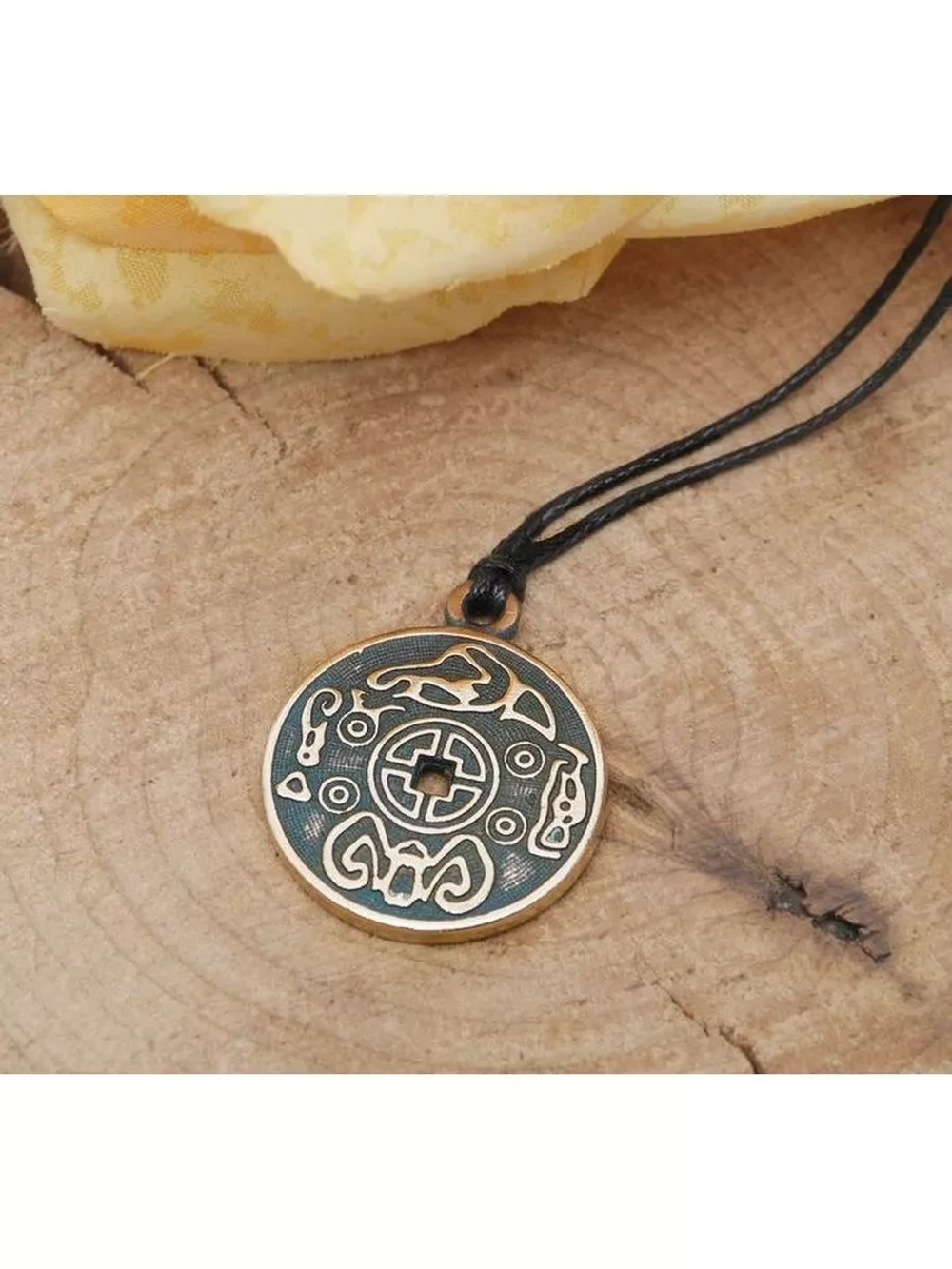 Амулет Монета счастья, приносящая удачу в жизни