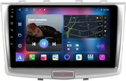 Магнитола для Haval H6 2014+ - FarCar 9504M монитор 10" QLED на Android 13, 8 ядер (TS18), CarPlay, 4G SIM-слот