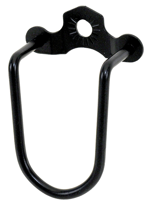 Защита заднего перекл-ля крепление на ось, 88мм сталь (250) черная