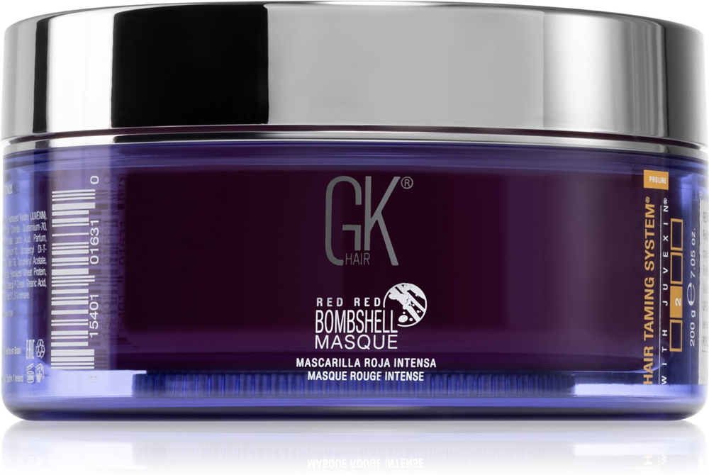 GK Hair Bombshell Masque - окрашивающая маска для светлых волос /  Red Red 200  g  / GTIN 815401016310
