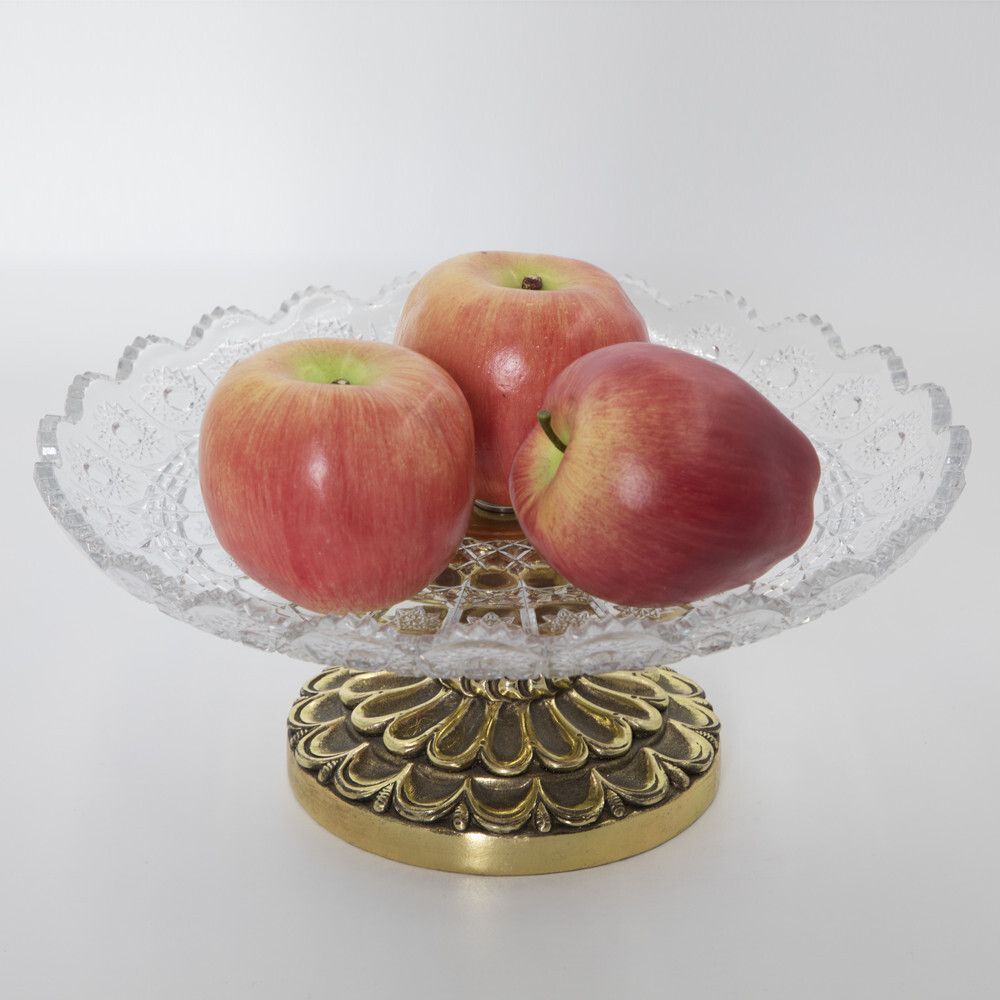 Фруктовница-конфетница Классика Бронза