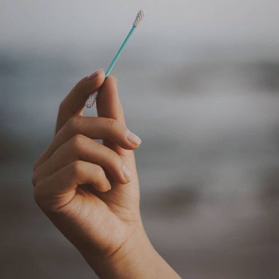 Ухочистка многоразовая LastSwab, бирюзовая