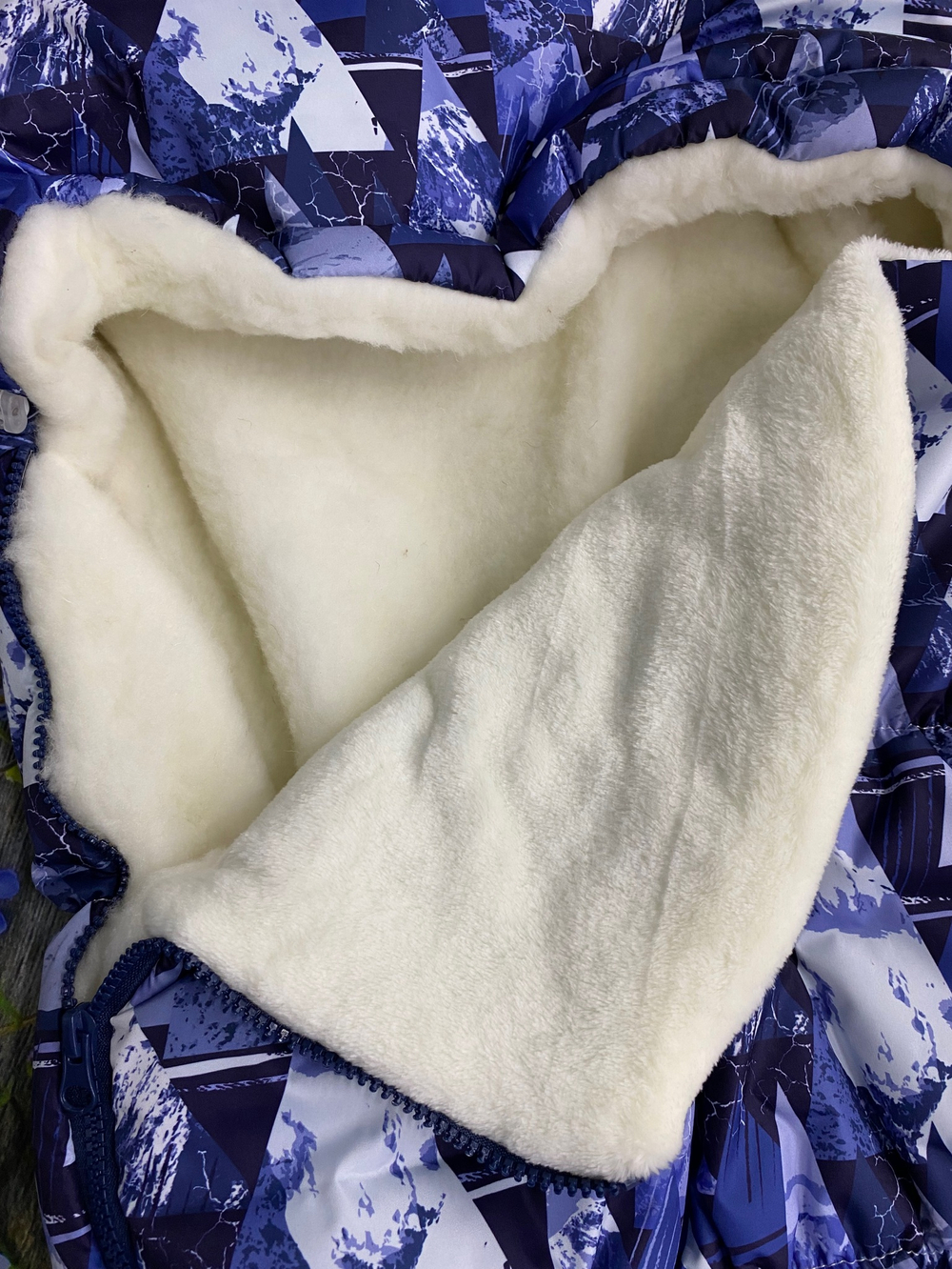 Комплект на выписку новорожденного "Зефирка" (2 предмета) (Цвет: Синий)