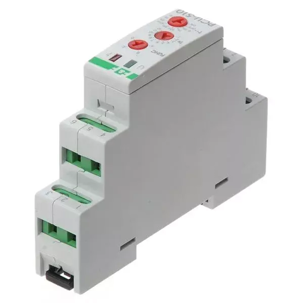 Реле времени PCU-510 2х8А 230В 2 перекл. IP20 многофункц. (диап. врем. 0,1-2073600с)