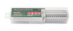 Сверло по металлу 12.5мм HSS(5шт), в пластиковом футляре RockForce##Rock FORCE RF-DSP125
