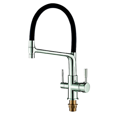 Смеситель для кухни с гибким изливом Oute T60000 T61303BL