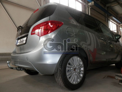 Фаркоп оцинкованный Galia O064C для Opel Meriva 2010-(паспорт и сертификат в комплекте)(без электрики)