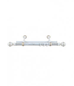 Карниз круглый Legrand Валанс 2-х  рядный 3000 мм