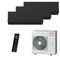 Мультисплит система на 3 комнаты Toshiba RAS-B10G3KVSGB-E x 3 / RAS-3M26G3AVG-E