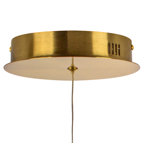 637083 Люстра CORINTO 40W LED 2850LM ЗОЛОТО 3000K IP20