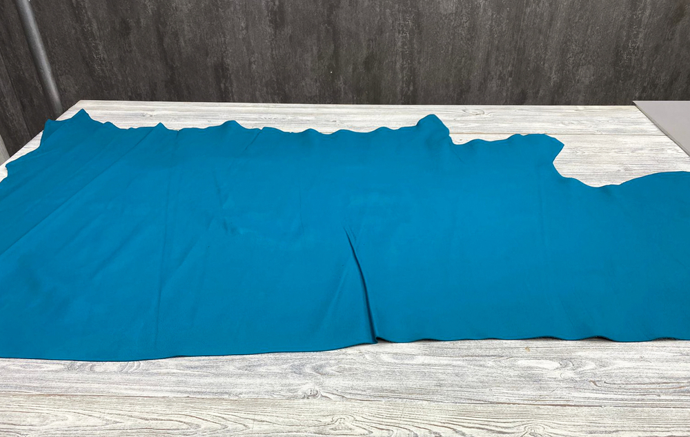 Havana Lazurin (1,3-1,5 мм), цв. Синий, натуральная кожа