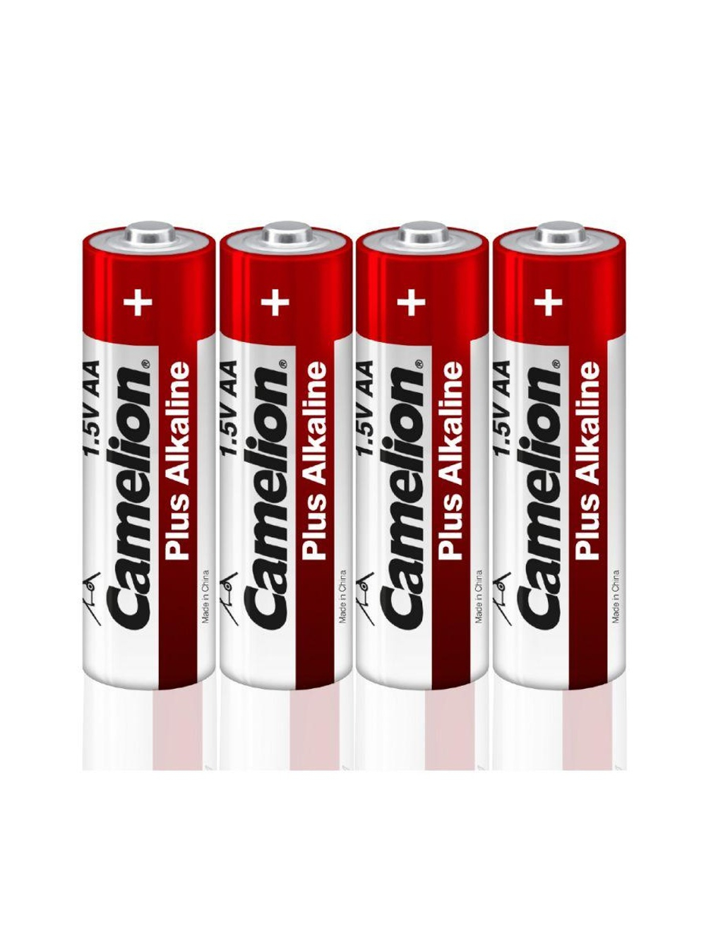 Элемент питания алкалиновый AA/LR6 1.5В Plus Alkaline LR6-SP4 (уп.4шт) Camelion 12554