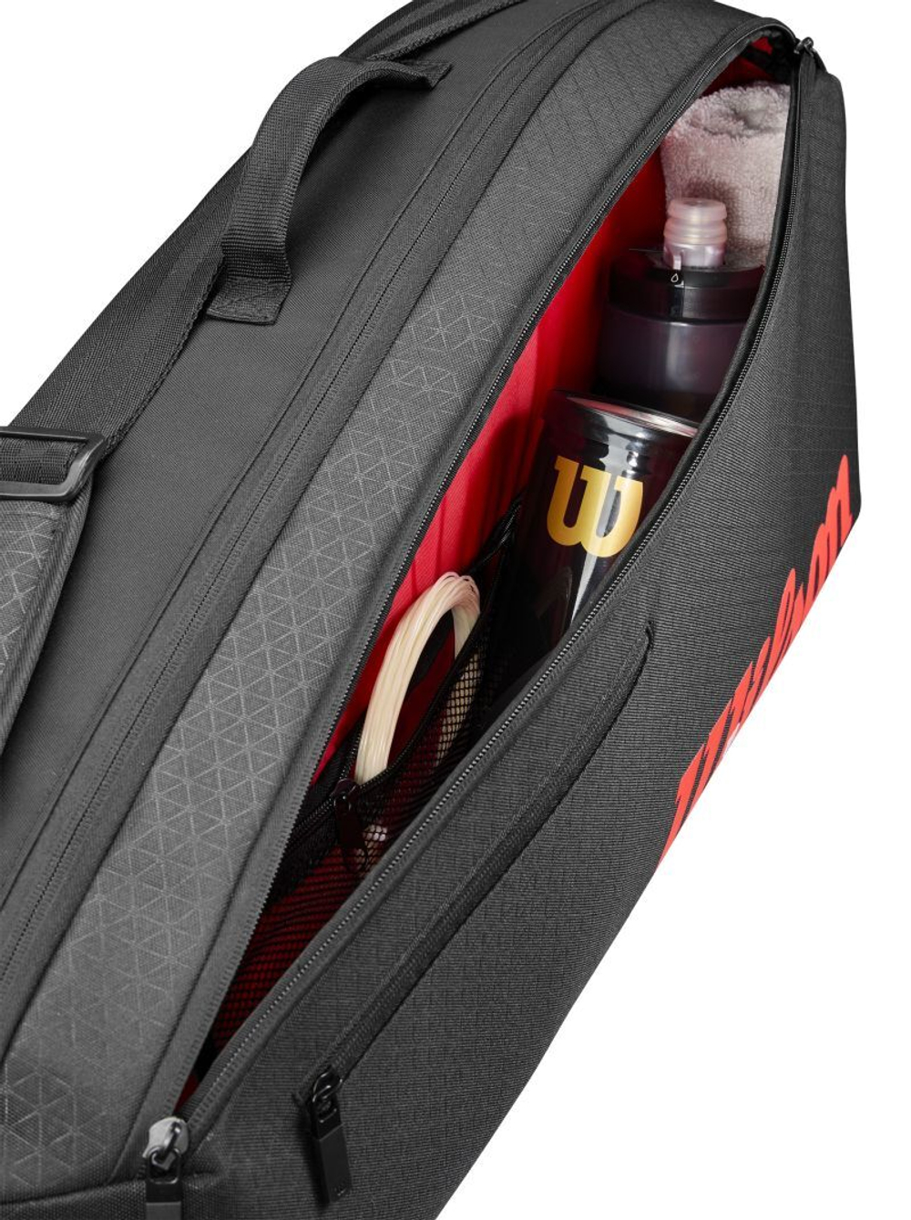 Теннисная сумка Wilson Clash V3 3PK - Black