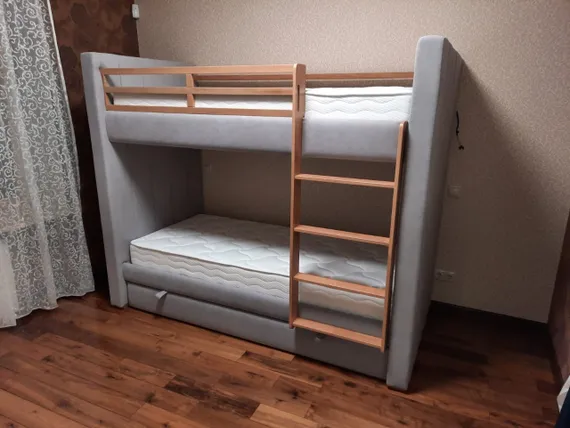 Кровать двухъярусная Cosy (серый)