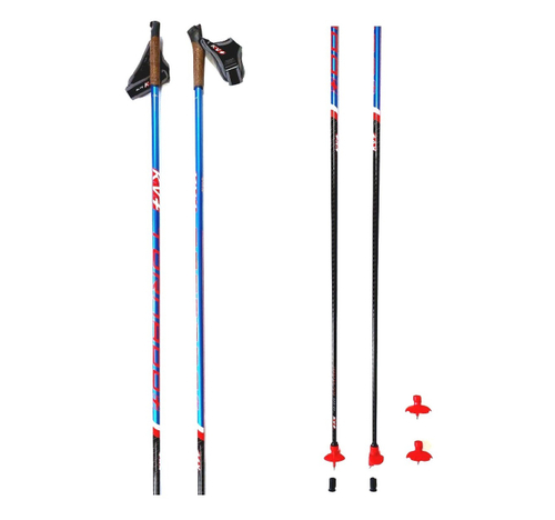 Лыжные палки KV+ TORNADO PLUS QCD TITAN, 23P002Q