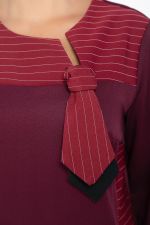Платье Важная встреча (бордовое) П11423 LT Collection