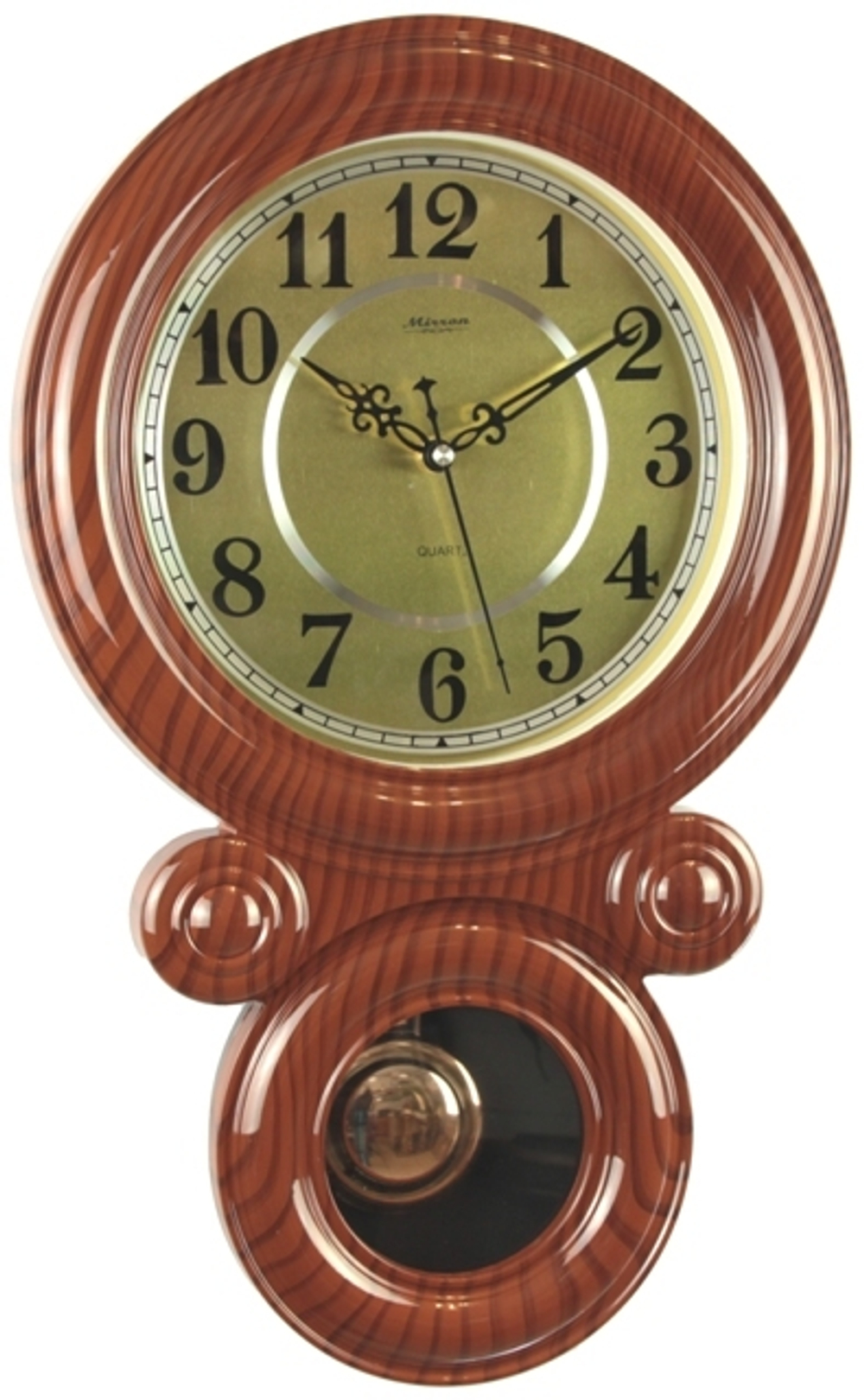 Часы настенные с маятником кварцевые M2005A ДЗ