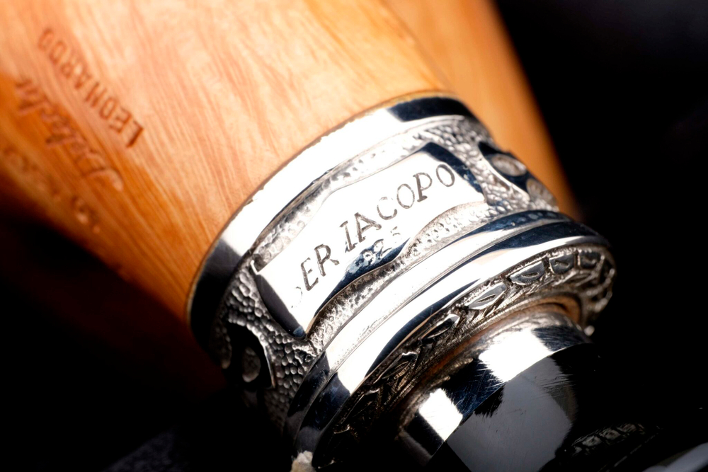 Трубка SER JACOPO Leonardo da Vinci L2 Bent в шкатулке S205-2