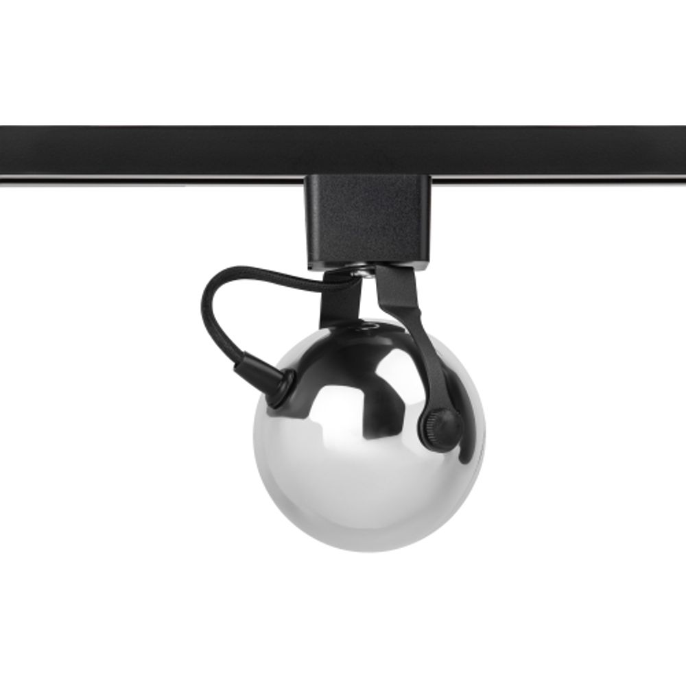 Трековый светильник однофазный ЭРА Round TR35-GU10 CH под лампу GU10 хром