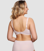 Бескаркасный бюстгальтер с мягкой чашкой (Размер: 75E) (Цвет: пудровый)