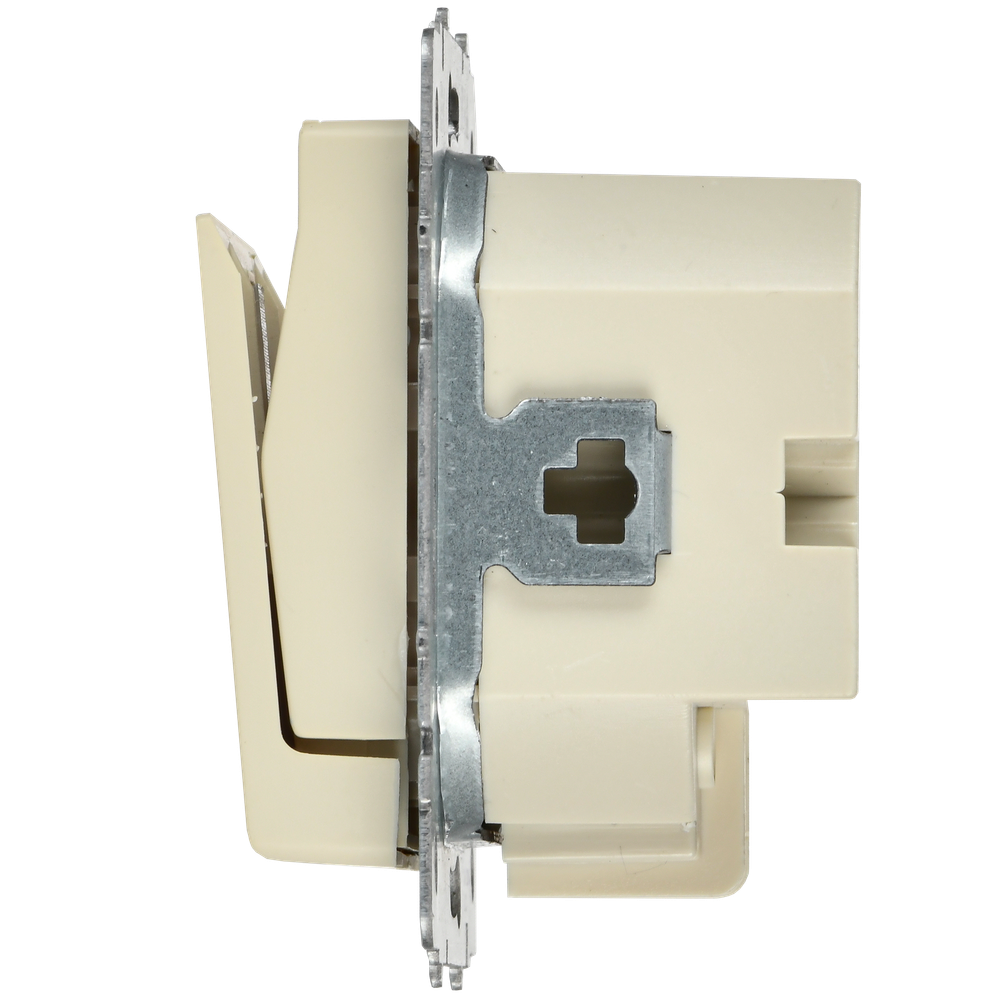 BRITE Выключатель карточный 30А ВС10-1-8-БрКр бежевый IEK