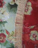 Гобеленовая скатерть Акварельные пионы D 160 см