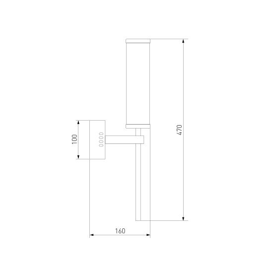 50387 LED / настенный светильник / латунь