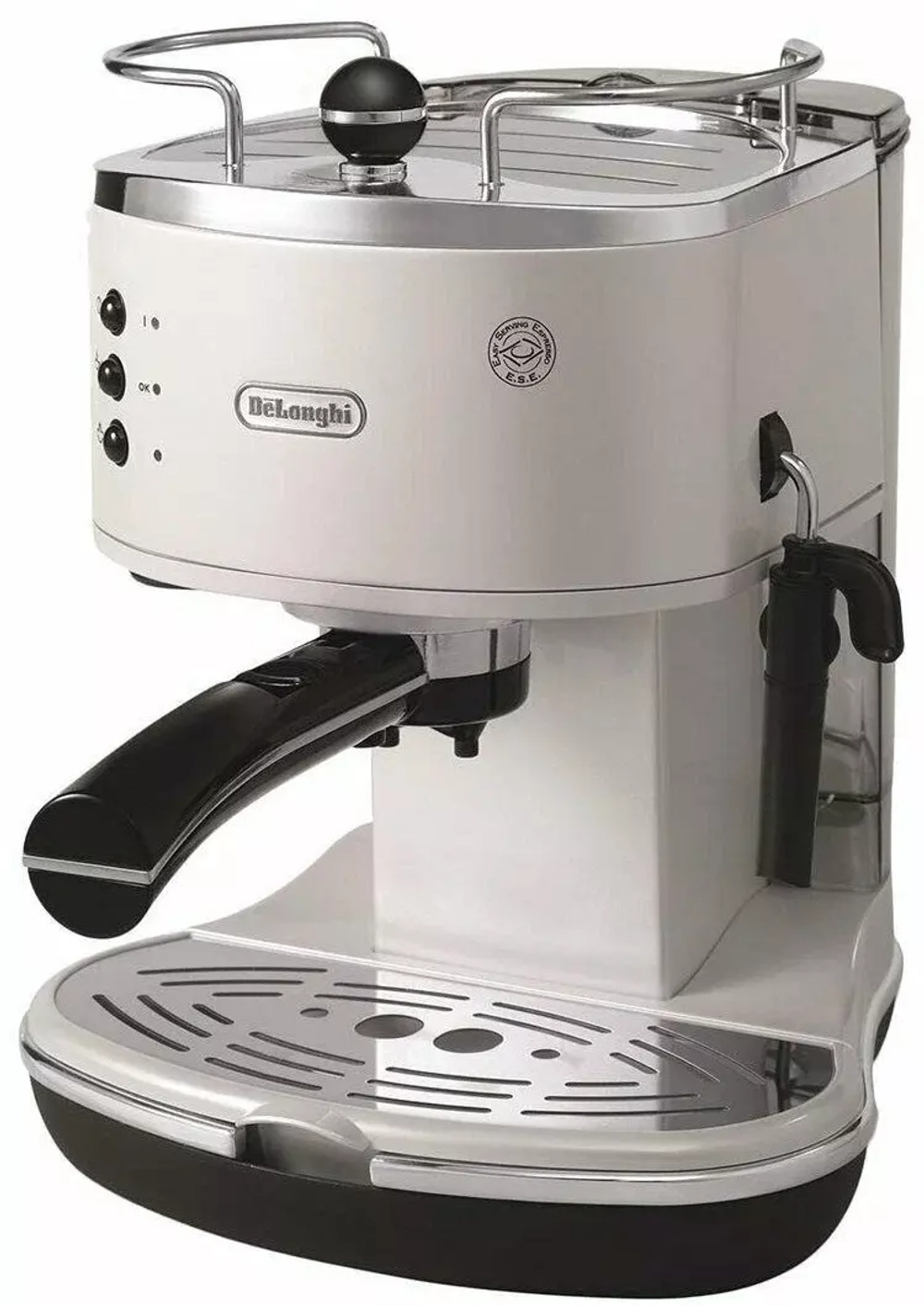 Кофеварка рожковая DeLonghi EC685.W (q)
