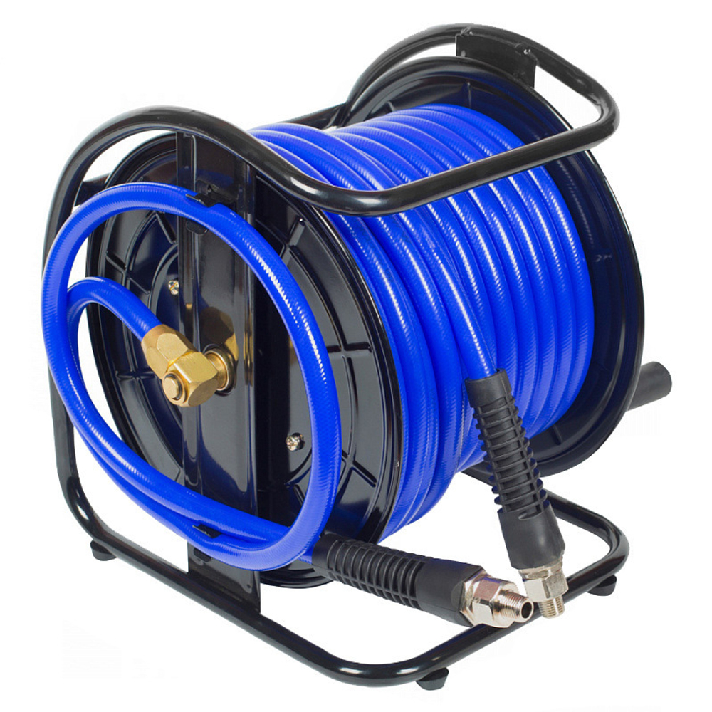 МАСТАК (681-10020HR) Шланг на открытой катушке, полиуретановый 10х15 мм, 20 м, резьба 1/4"