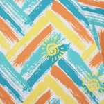 Зонт пляжный D=240 см, h=220 см, «Принт АРТ10025-4», с наклоном и покрытием от нагрева, ДоброСад