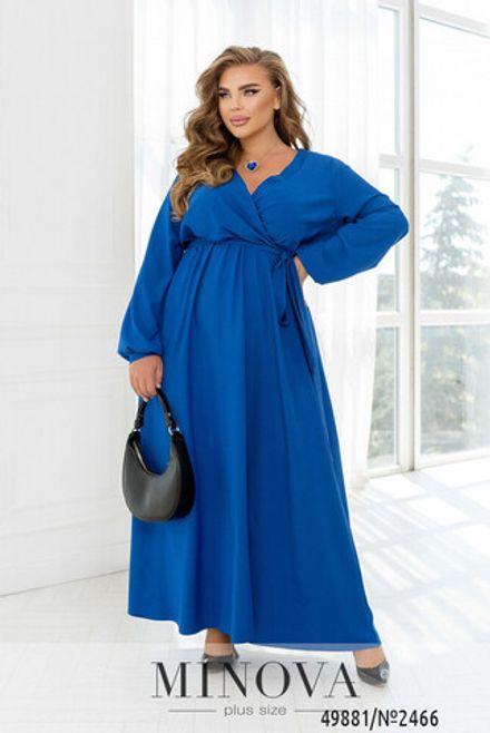 Платье 2466-электрик Minova Фото 2