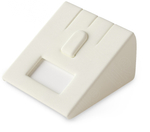 Вкладыш 03/стойка/для гарнитура/2 прорези/язычок/окошко для бирки/прорезь для нитки