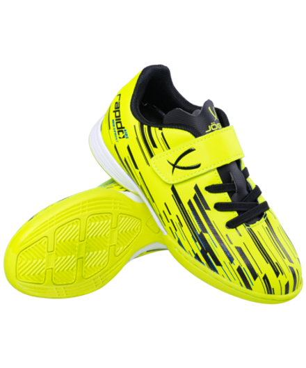 Бутсы зальные Rapido JSH101-K, лайм, р. 28-33