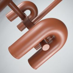 Подвесная Люстра Fanny 8 Orange By Imperiumloft