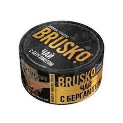 Табак для кальяна BRUSKO, с ароматом чая с бергамотом, 25 г.
