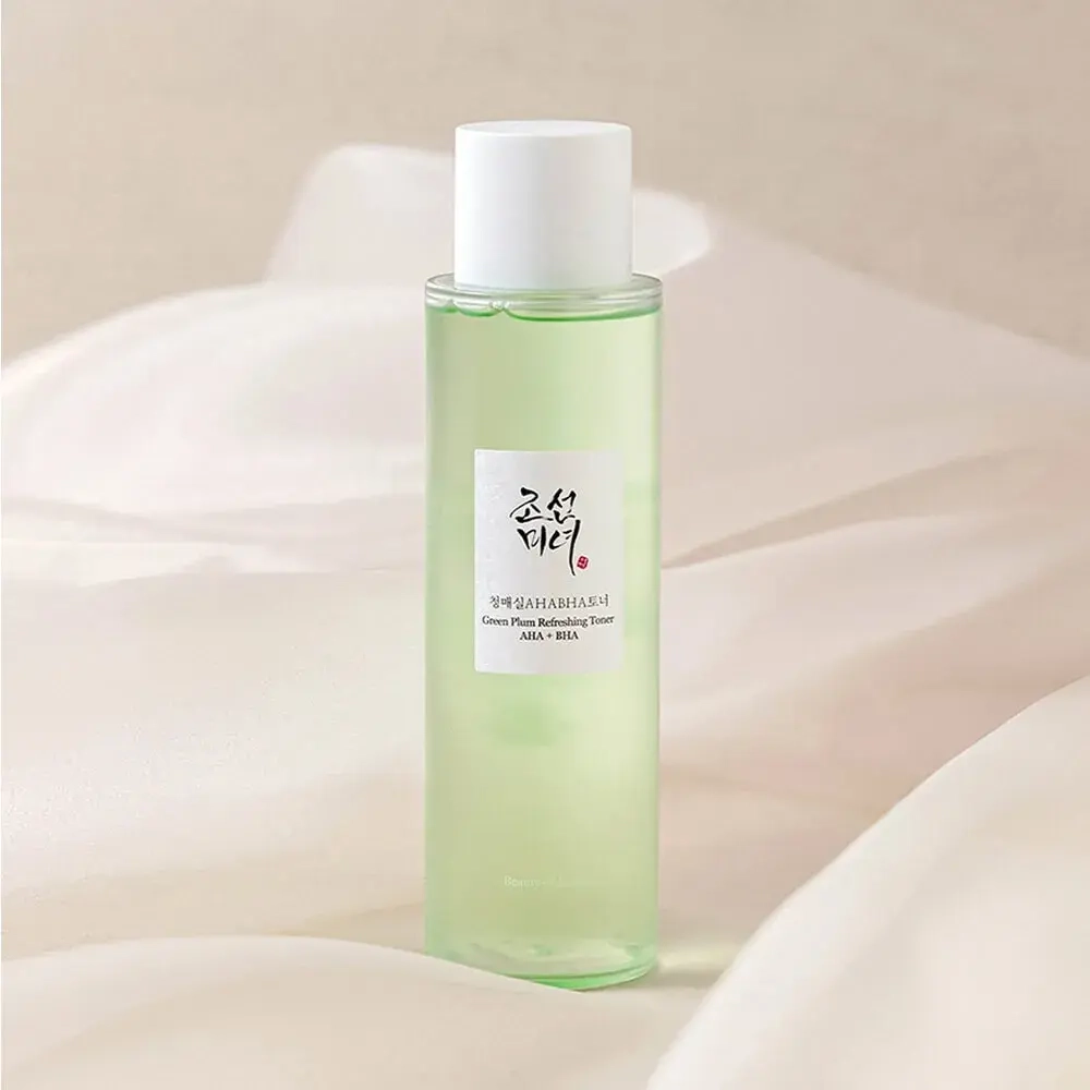 BEAUTY OF JOSEON Тонер отшелушивающий с кислотами Green plum refreshing toner: AHA+BHA (150 мл)