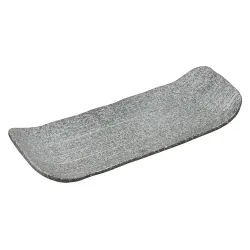 Блюдо прямоугольное 32*12 см h4,2 см с бортами Side Up2 Stone Untouched Taiga P.L. Proff Cuisine [1]