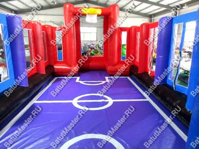 Спортивный надувной батут "Баскетбол"