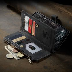 Многофункциональный чехол-кошелек CaseMe 3 in 1 Matte Wallet для iPhone 17 Pro Max