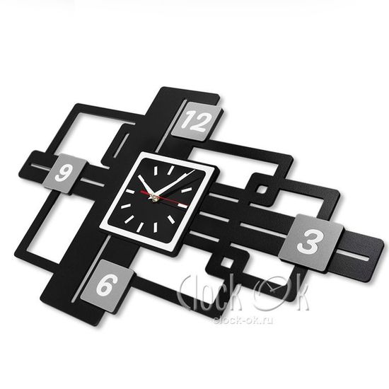Настенные часы "QUADRO CLOCK"