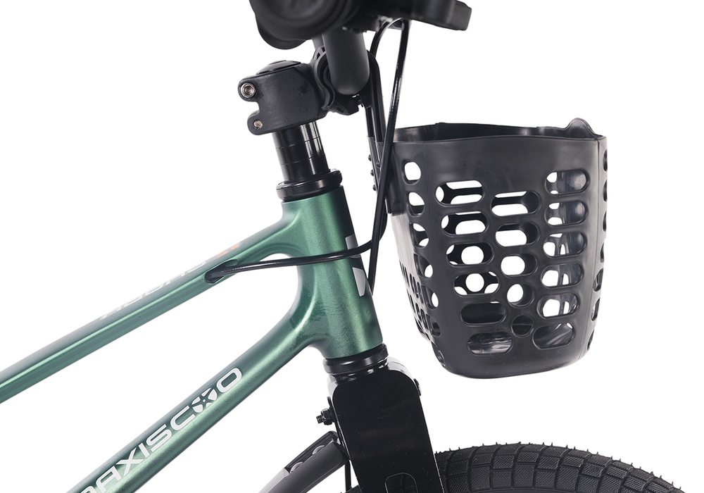 Велосипед 16" Maxiscoo SHARK PRO Зеленый Матовый (2026)