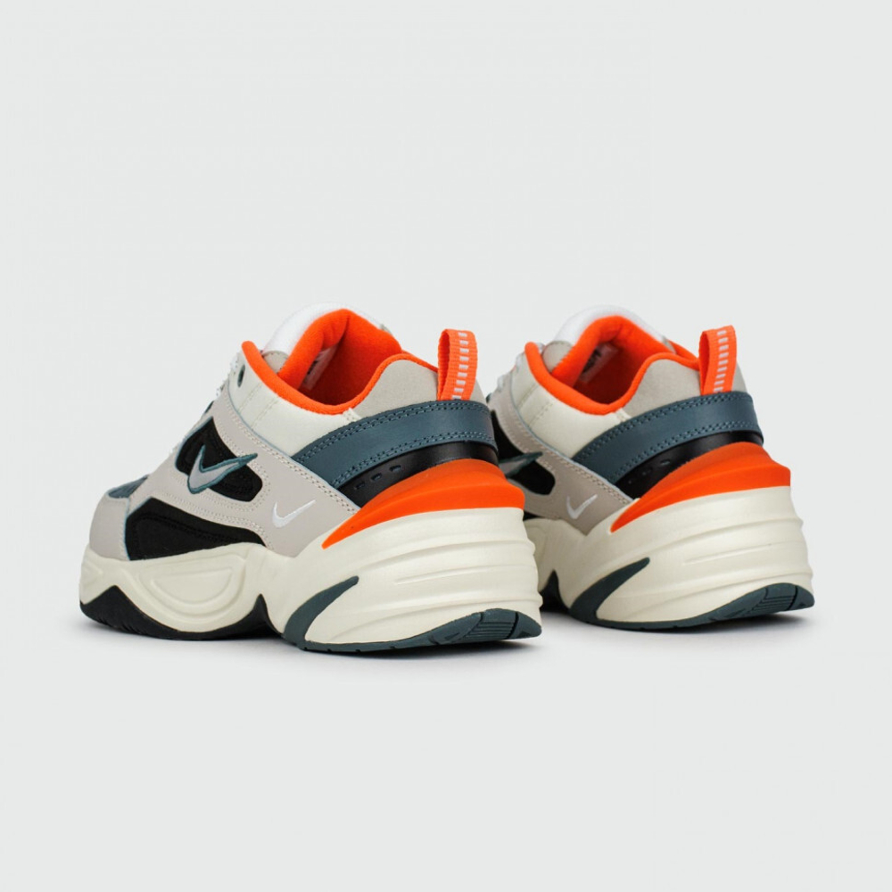 кроссовки Nike M2K Tekno Grey / Green / Orange